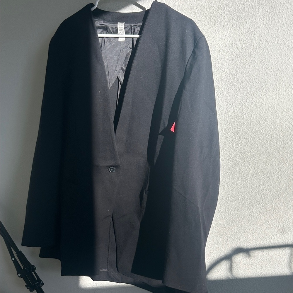 SPANX Charcoal Gray Blazer